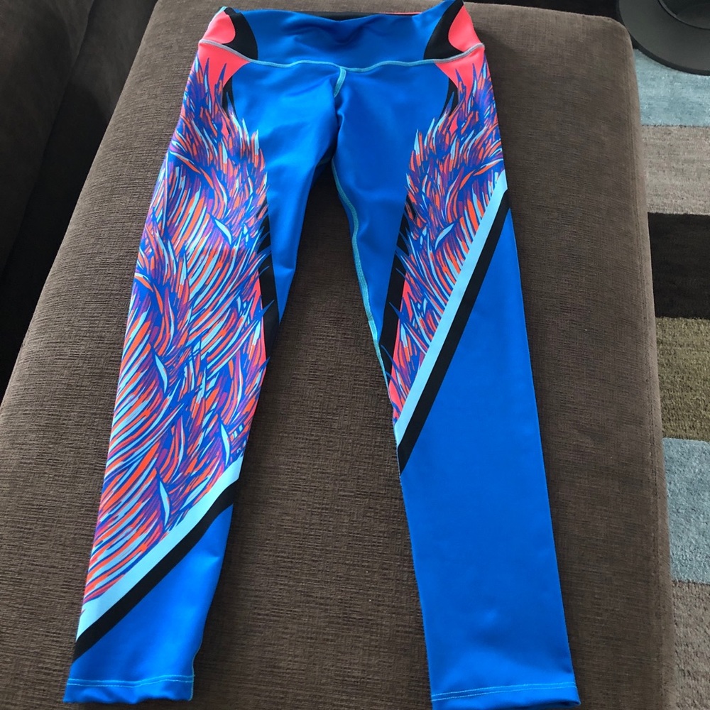Yoga pants.  Stretch Brand